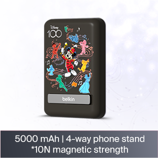 BoostCharge Magnetic Wireless Power Bank 5K + Stand